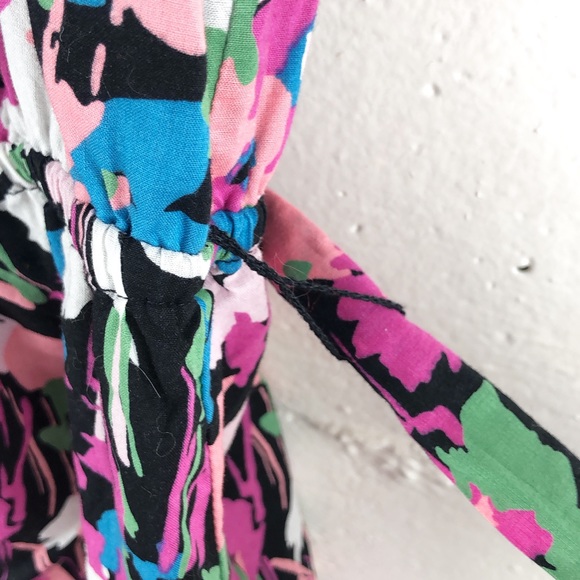 GAP Floral Tie Waist Dress - Picture 4 of 12